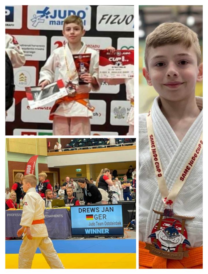 3. Platz für Jan Drews - Int. Same Judo Cup in Warschau (Polen) am 11.05.2024