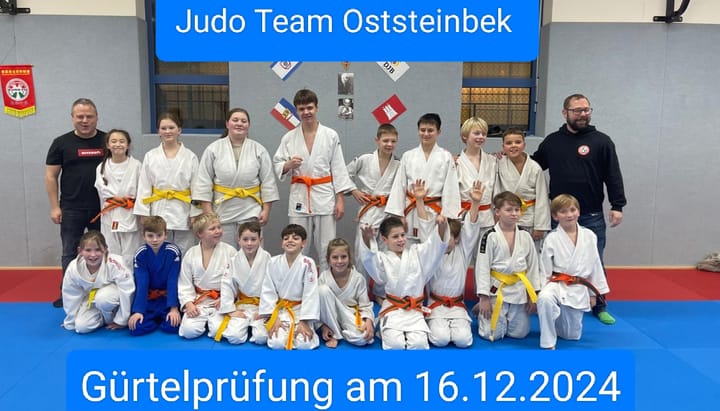 Gürtelprüfung am 16.12.2024